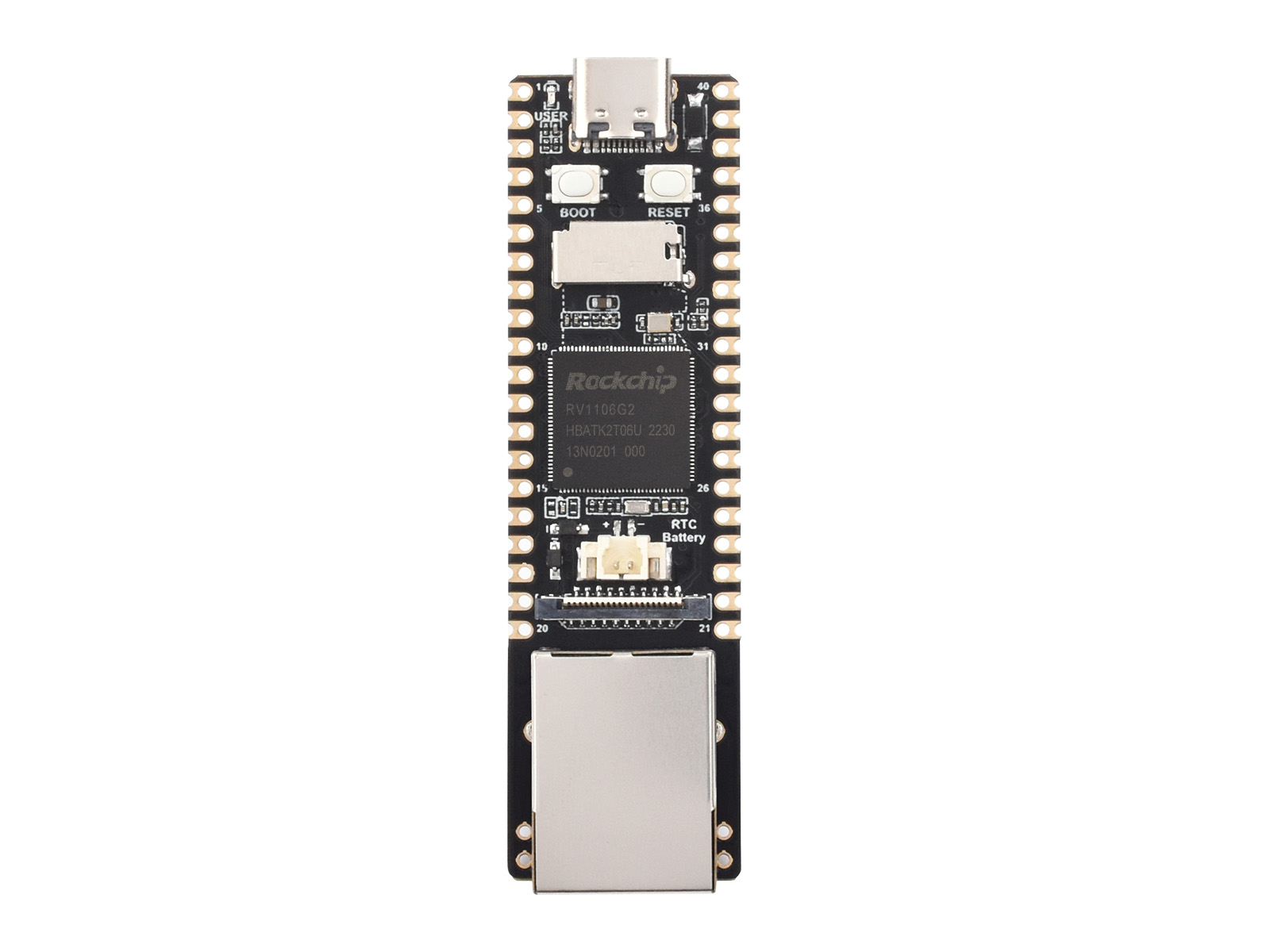 Luckfox Pico Pro/Max RV1106 Linux Micro-Entwicklungsboard, integriert ARM Cortex-A7/RISC-V MCU/NPU/ISP-Prozessoren
